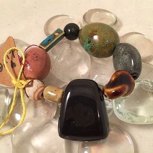 Chunky Stretch Beaded Bracelet